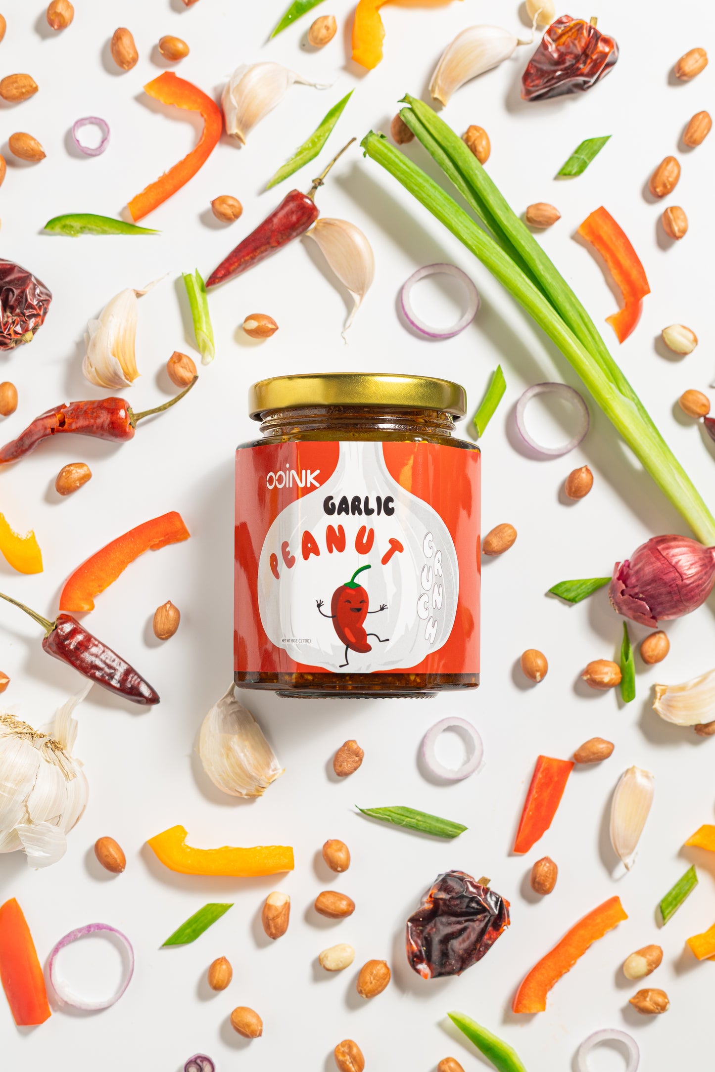 Peanut Garlic Crunchy chili oil