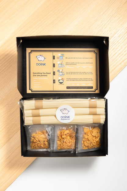 Mala Kotteri Ramen Kit – Spicy Black Garlic Noodles