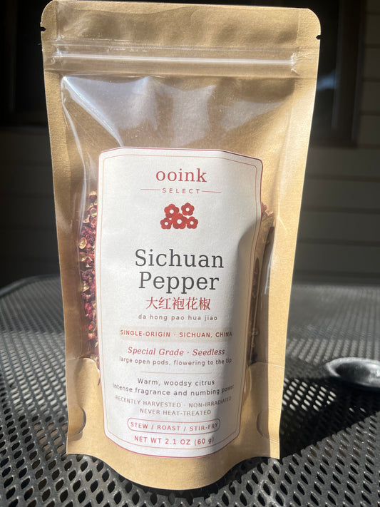 Red Sichuan pepper 大红袍 (Da Hong Pao) Special Grade • Sichuan, China • 60g