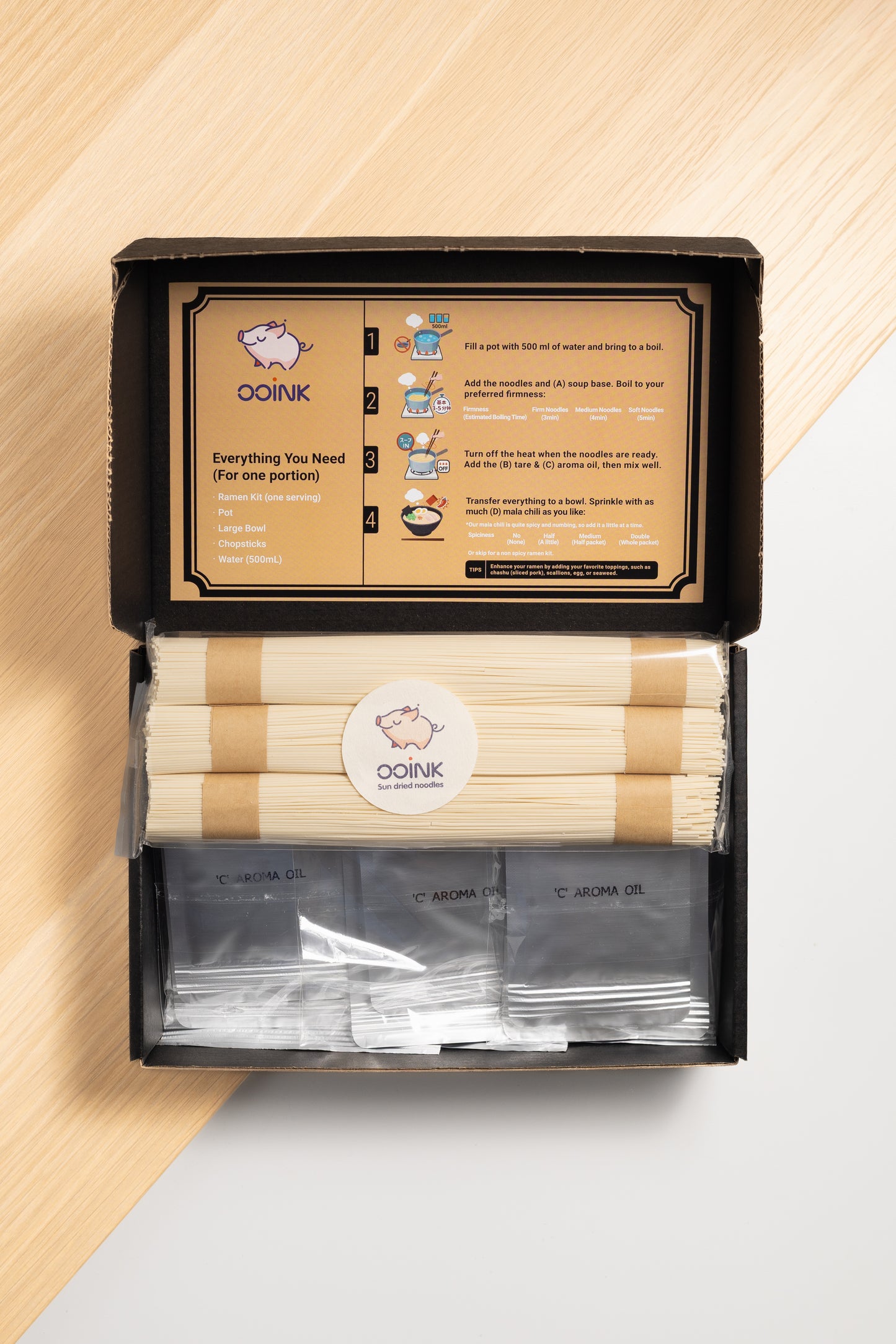 Shoyu ramen kit- Chicken based