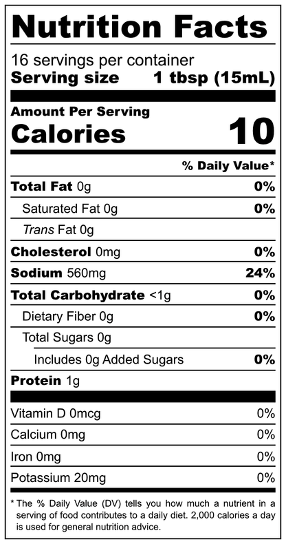 Soul of the Bowl —Seasoning Soy Sauce 8OZ